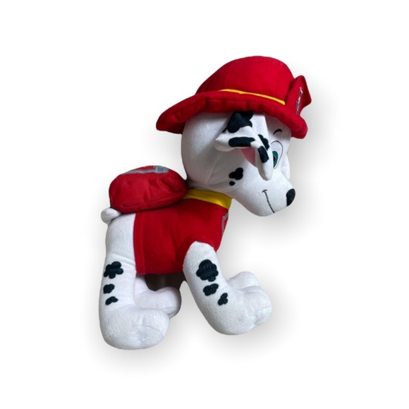 Nickelodeon Paw Patrol Marshall Stuffed Animal Plush Dog Fireman Large - Picture 3 of 11